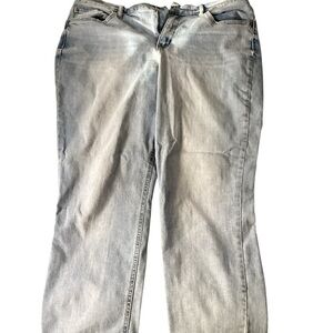 Vintage America Sky Blue Weekend Crop Jeans size (16)